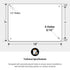 10x7 Inches, .040 Notice Use Hand Sanitizer Sign, Rust Free Aluminum, Fade Resistant, Made in USA