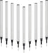 DunBong Rollerball Pen Refills Pack of 5, Fine Point 0.5mm Red Ink Replaceable Ballpoint Pen Refills (Navy Blue)