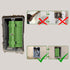 Sumnacon 5 Pack Drywall Outlet Markers Outlet Marker for Drywall Installation with Steel Tips ABS Plastic Drywall Marking Tool for Electrical Outlets Green Easy Drywall Outlet Marking Tool