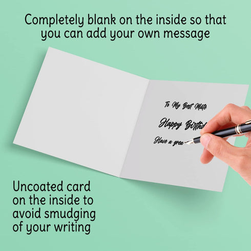 Stuff4 5.7 5.7 Inch New Baby Card - Congratulations You're a Big Brother Newborn Baby Cards, Well Done Congrats New