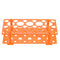 YOKIVE Tube Rack, Polypropylene Holder for 50ml, 15ml, 10ml Lab Test Tubes (Orange, 28-Sockets)
