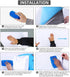 Magnetic Whiteboard Sticker for Wall/Door, 36" x 24" Large Self Adhesive White Board