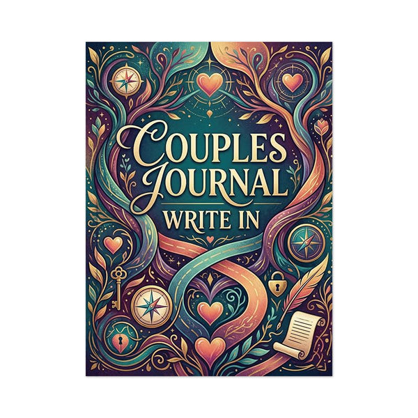 UPABLUNSO Couples Plan Journal - Write In Keepsake Notebook for Couples, Relationship