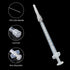 1cc/ml Syringe with 27G 1/2 in Needle, Laboratory Tools, Individually Wrapped, Pack of 20