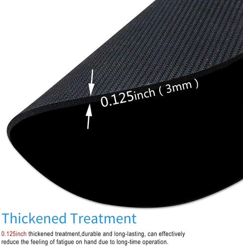 Cute Personalized Mouse Pads, Funny Animal Chameleon Round Non-Slip Rubber Mouse Pad for Computers Laptop