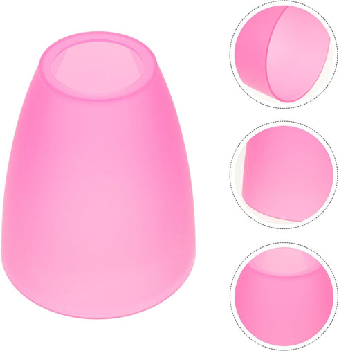2Pcs Plastic Lamp Shade Flat Head Lampshade Replacement Decorative Floor Light Covers for Chandelier Pendant Light Wall