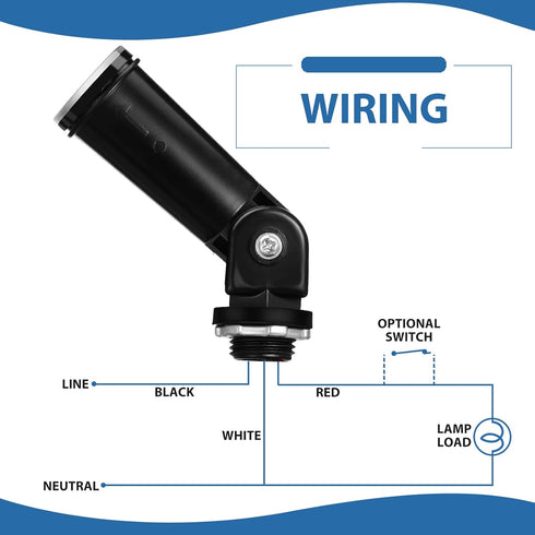 4-Pack 120v Riakrum Dusk to Dawn/Day Night Sensor Photoelectric Switch Waterproof Photocell Sensor for Outdoor Lighting