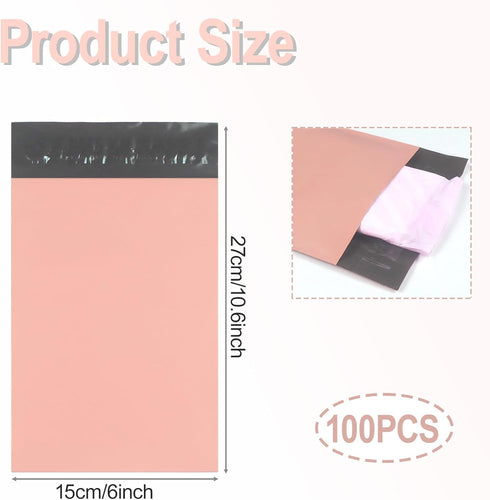100 10.6 5.9 Inch PCS Sanitary Napkin Disposal Bags, Feminine Hygiene Disposal Bags for Tampons and Pads, Block Odors