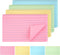 WINKIO Colored Index Cards, 200 Count Note Cards,150gsm Heavy Weight College Ruled Colored