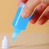 2 Pcs 15ml/0.5oz Plastic Dropper Bottles, Empty Squeezable Mini Refillable Containers with Cap and Plug, White/Red