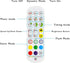 2 1 5V-24V SUPERNIGHT RGB LED Strip Light Controller, APP Controlled LED Smart Music Controller, in RGB Bluetooth