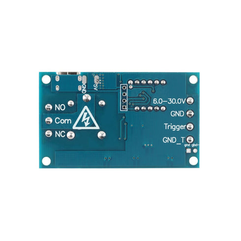 HW-521B 1-Channel Timer Relay Module: Delay DC 6-30V Power Off Disconnect Trigger with LED Display