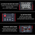 ZT-X Digital Multimeter 9999 Counts AC DC Voltmeter and Ohm Tester with Automatic Range