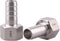 DERNORD 3/4" Barbed Hose x 3/4" NPT Female Home Brew Fitting, 304 Stainless Steel, Pack of 2