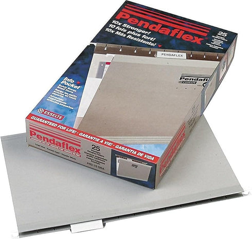 Pendaflex Recycled Hanging Folders, Legal Size, Gray