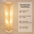 Generic (1 Pack) Japanese Paper Floor Lamp Shade - Foldable Replacement Shade for Modern Floor Lamps, Minimalist Rice