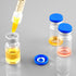 10 Pack 2ml Sealed Vials with Self Healing Injection Port and Plastic-Aluminum Flip Caps, Glass Empty Vials for
