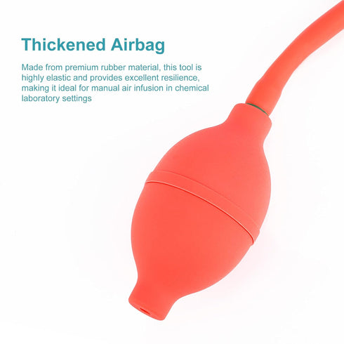 Single-Lined Pressurized Rubber Ball by stonylab with Detachable Core - Laboratory Pressure Tool for Experiments
