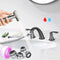 Premium Brushed Sink Faucet Handheld Bidet Sprayer for Toilet -Bidet Attachment Set