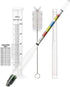 Haoguo Hydrometer and Test Jar for Wine, Beer and Kombucha - Including 250ml
