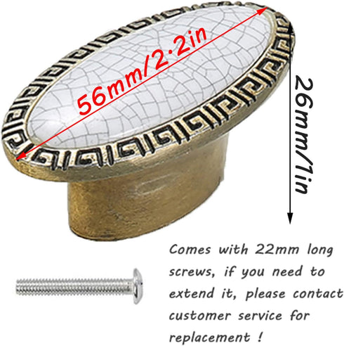YHBZ 2X Handles,56mm/2.2inCabinet Handles,Length56mm/2.2in Furniture Drawer Pulls,Wardrobe Door Knobs,Zinc Alloy Pull