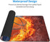 Basketball Extra Large Mouse Pad for Boys Men Desktop Gaming, 29.5" x 15.8" Cool Sports Style Extended Desk Mat with Stitched Edges and Non-Slip Base, Water Resist Desk Pad for Keyboard Laptop by SNAPMADE