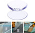 100pcs 10x20mm NUOBESTY Glass Table Top Spacers Dual-Sided Non-Slip Suction Cups Furniture Bumper Pads for Desk