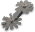 52Pcs Metric & Imperial Thread Pitch Gauge: Adjustable Stainless Steel Measuring Tool for Industrial Use