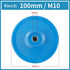 Floweringbeter 34inch (4inch M10) Sanding Disc Backing Pad Suitable for Use with Buffing and Polishing Pads Featuring