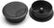 5Pcs 2-3/8" / 60mm Computer Desk Grommet, Plastic Round Hole Wire Cover Organizer, Black