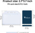 Teskyer 2 Pack Heavy Duty Retractable Badge Holders with Carabiner Clip and Extra Thick ID Card Holders
