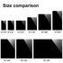 KINLINK 12x12 Acrylic Sheets, 1/8inch (3mm) Black Plexiglass, Protective Paper for DIY Projects, 2 Pack