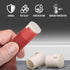 Supply Giant QQQM0012-5 Plastic PEX Poly Alloy Plug End Cap Barb Pipe Fitting, 1/2'' White (5 Pack)