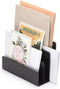 Mail Organizer, Letter Holder - Black Metal