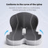 Celinva Tailbone, (1, Orthopedic Cushion for Car Chair Wheelchair Sitting Sciatica, Memory Foam Seat Cushion
