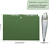 SKYDUE Expanding File Folders with 8 Pockets, Accordion File Organizer with Labels, Portable Letter Size for Home &