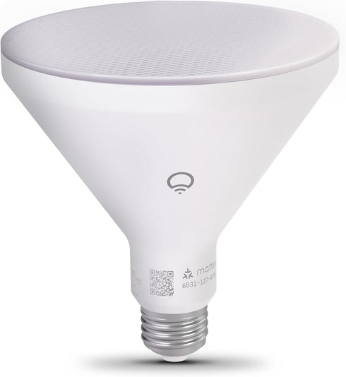 Bulb PAR38 E26 (1 Pack), 1600 150W 90+ Dimmable LIFX Smart Flood Light Color Changing RGB + Warm White Lumens
