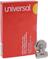 Universal Bulldog Magnetic Clips, 31260, Metal, Nickel-Plated, 18/PK, 1 1/4-Inch Wide, 7/16-Inch Capacity