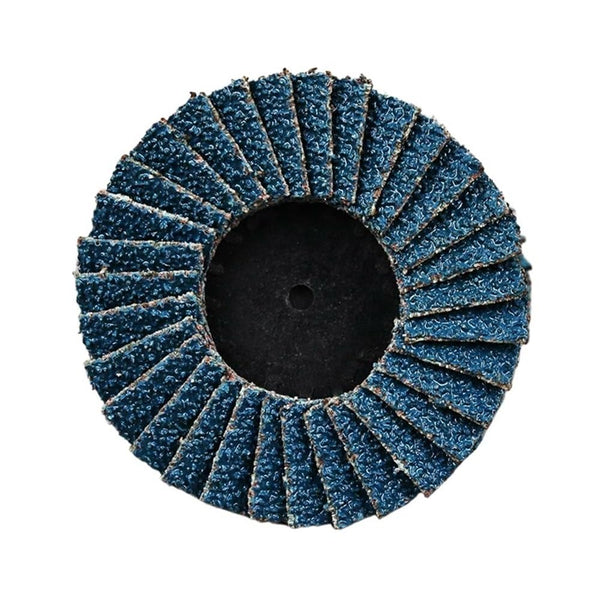 OFAPLFKUR 5/10PCS 2 Inch Quick Change Flap Discs with Pad Holder 80 Grit