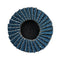 OFAPLFKUR 5/10PCS 2 Inch Quick Change Flap Discs with Pad Holder 80 Grit