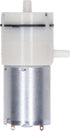 Miniature Vacuum Pump, Micro Air Pump DC Diaphragm Pump with 90 Degree Angle Ports, White