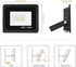 10W LED Flood Lights Outdoor, 700Lm Ultra Thin Work Light, IP66 Waterproof Fixture, 120 Beam Angle for Garden Yard