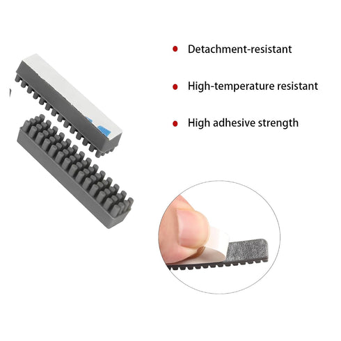 TOPNI 6-Pack A1 Nozzle A1) BambuLab mini Cleaning Tool - Textured Silicone Block Design for Hotend Maintenance