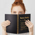 Boss Lady Black Golden Hardcover Spiral Notebook, 160 Pages, Unique Office Gift Idea for Women Boss Mentor Leader