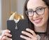 Toirxarn Silver Feather Bookmark with Butterfly Pendant & Gift Box, Elegant Gift for Women, Moms & Teachers