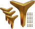 M MIMHOOY 5 Inch Gold Furniture Legs, Legs for Furniture Set of 4 Cabinet