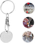 1piece TEHAUX Trolley Token Keychain Shopping Cart Remover Key for Supermarket Use Convenient Portable Pendant