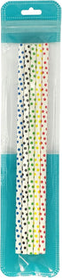 (100, 2.36 inch 10.63 inch) Clear Window Half Turquoise Green Plastic Resealable Bags with Butterfly Hang Hole