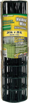 YardGard Welded Wire 2X3 Inch Mesh, 24 Inch X 25 Foot, 16 Gauge Green Vinyl Coated Steel Wire Fence