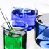 ZEEROQOLAB Glass Beakers Set, 5pcs Measuring Pyrex Beakers with Cleaning Brush and Droppers